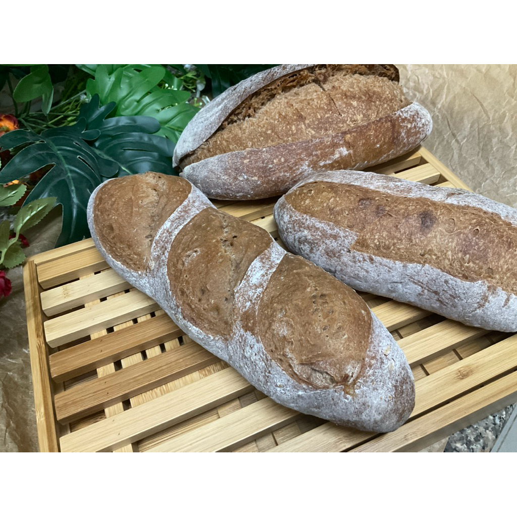 Sourdough Whole Wheat/ Rye Bread ซาวโดว์  ขนมปังเปลือกแข็ง เหนียวนุ่ม ไม่กระด้าง อบใหม่ๆ ทุกออเดอร์ ราคา ถูกที่สุด ดีลบีเคเค แกลเลอรีภาพที่ 6