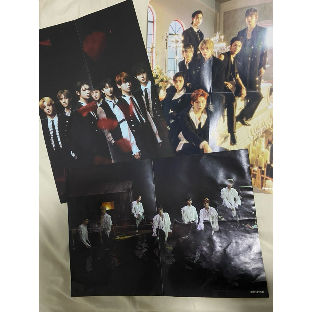 โปสเตอร์ 🍷 Dark blood Enhypen🩸