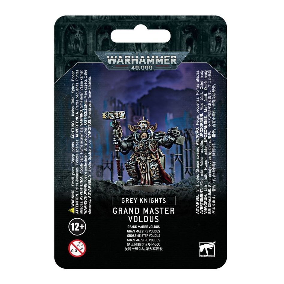 Warhammer 40k : Grey Knights : Grand Master Voldus