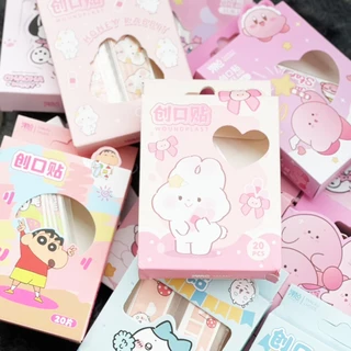 🩹🌈พลาสเตอร์ปิดแผล🌈ลายการ์ตูน 💛 1กล่อง 20 แผ่น🧡 📌สินค้าคละตามแบบ ✔️พร้อมส่งในไทย พลาสเตอร์