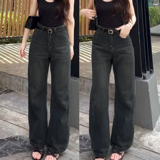 แต่งเฟด กลางใส่เก็บทรงสวย กางเกงยีนส์ทรงขากระบอก กระเป๋าหน้าหลัง