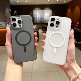🔥MAX ส่งจากไทย🔥 Simplicity Magnetic Case for iPhone 16 15 14 13 12 11 Pro Max แม่เหล็ก ซองใส่โทรศัพท์ เคส สำหรับ ไอโฟน