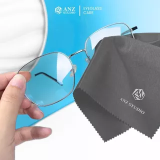 ผ้าเช็ดเลนส์แว่นตา ไมโครไฟเบอร์ ANZ MicroWipe พรีเมี่ยม เช็ดไม่เป็นคราบ ไม่เป็นขุย