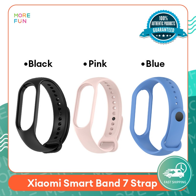 [ พร้อมส่ง ] Mi Band 6 Strap - สายซิลิโคน for Mi Band 6  mi band 7  mi band 5