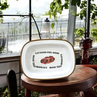 จานชามเมลามีน ลาย Eat Good Feel Good แบรนด์ Srithai Superware