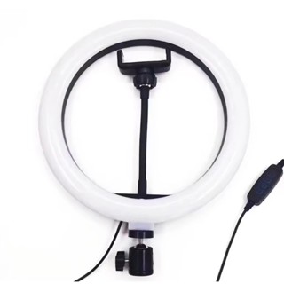ไฟแต่งหน้า แบบวงแหวน ไฟสตูดิโอ LED สำหรับถ่ายรูป  ไลฟ์สด ถ่า…