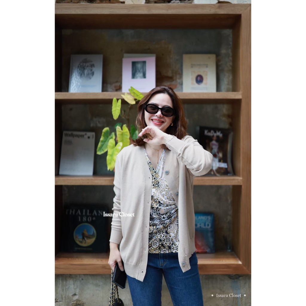 รวม เสื้อCardigan รุ่น Happy ทุกสี