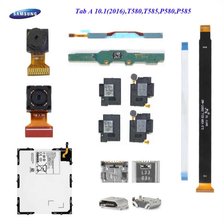อะไหล่ Samsung Tab A 10.1 2016,T580,T585,P580,P585