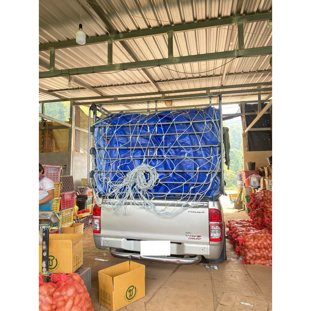 ผ้าใบซุปเปอร์สีน้ำเงิน กันน้ำ 100% - รูปที่ 4