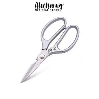 Alechaung กรรไกรทำอาหาร กรรไกรทำครัว kitchen scissors เปิดฝาขวดได้ สแตนเลสคมพิเศษ ไม่เป็นสนิม