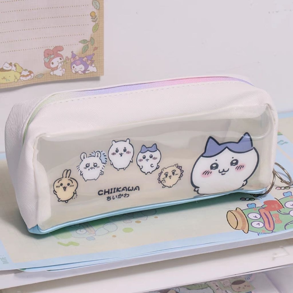 chiikawa >> ถุงดินสอ ผ้า + พลาสติก สกรีนลาย