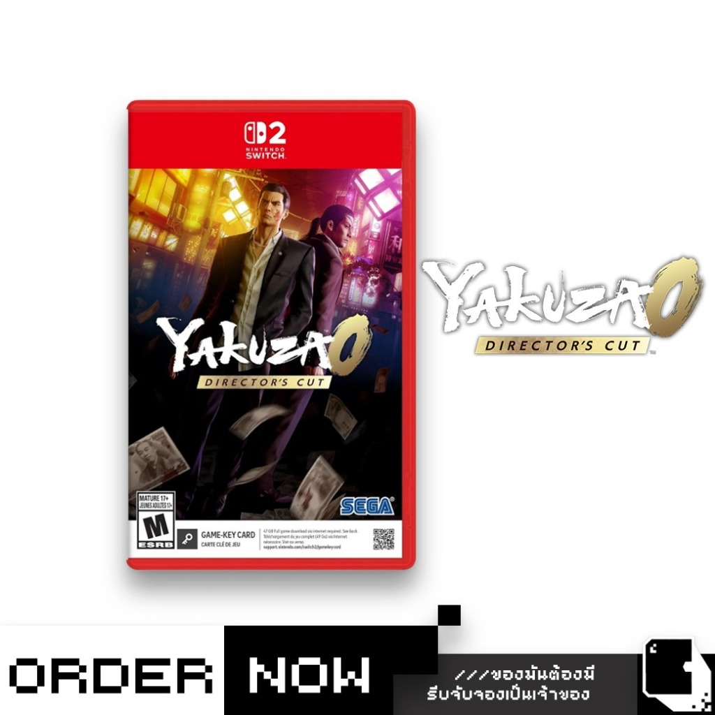 Nintendo Switch™2 NS2 Yakuza 0: Director's Cut (Game-key Card) (By ClaSsIC GaME)