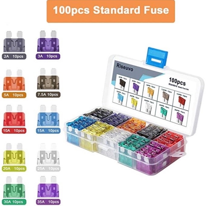 รีวิวชุดฟิวส์รถยนต์ HEXMA 100 ชิ้น: ครบทุกแอมป์ ความคุ้มค่าสำหรับรถคุณ