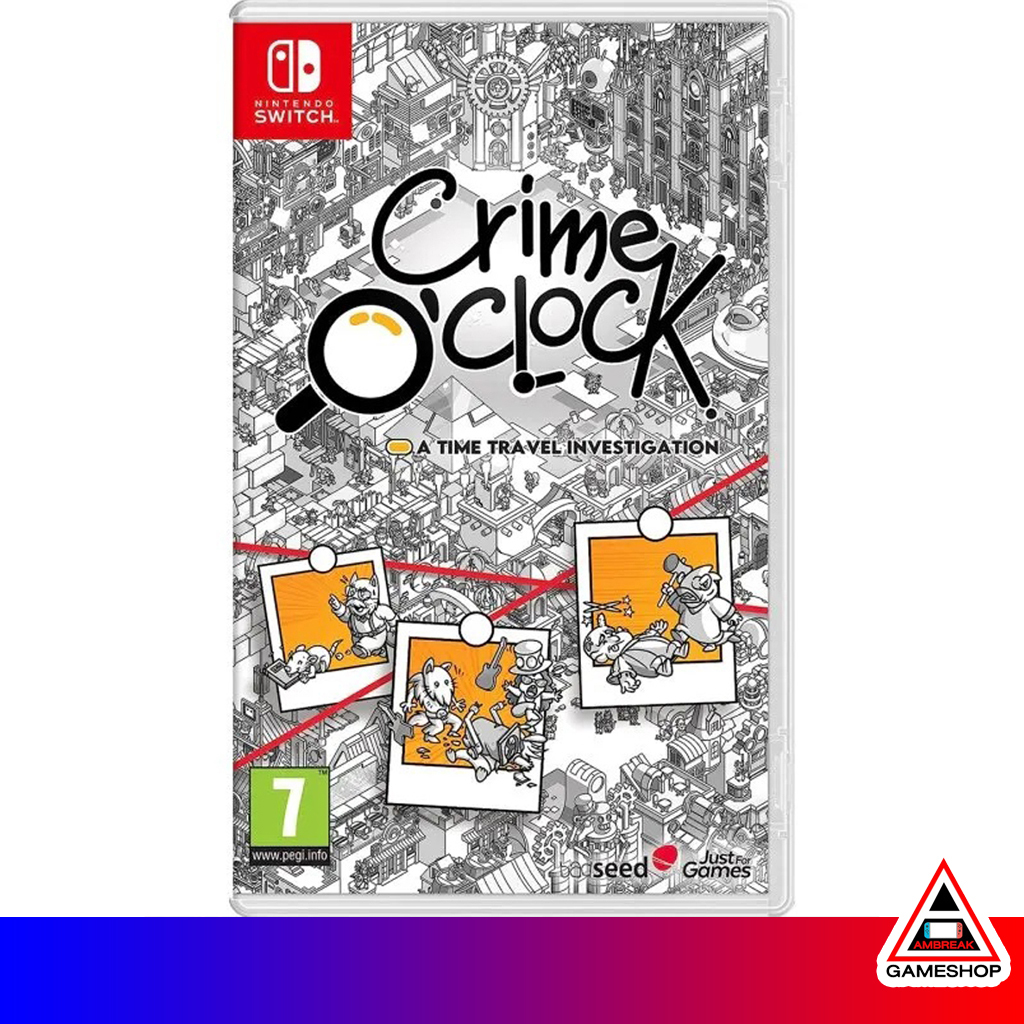 (พร้อมส่ง)Nintendo Switch : Crime O'Clock (EU)(Z2)(มือ1)
