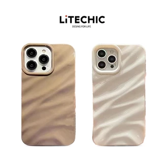 เคสโทรศัพท์ for เคสไอโฟน 13 iPhone 11 14 15 16 12 Pro Max 14 Plus XR XS Max 16 Pro เคสซิลิโคน กันเปื้อน ลายลิ้นจี่