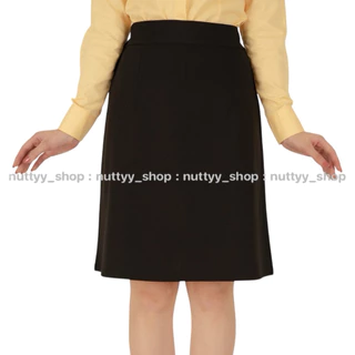 กระโปรงทรงเอขอบเอวป้าโรเชฟ22”S-40