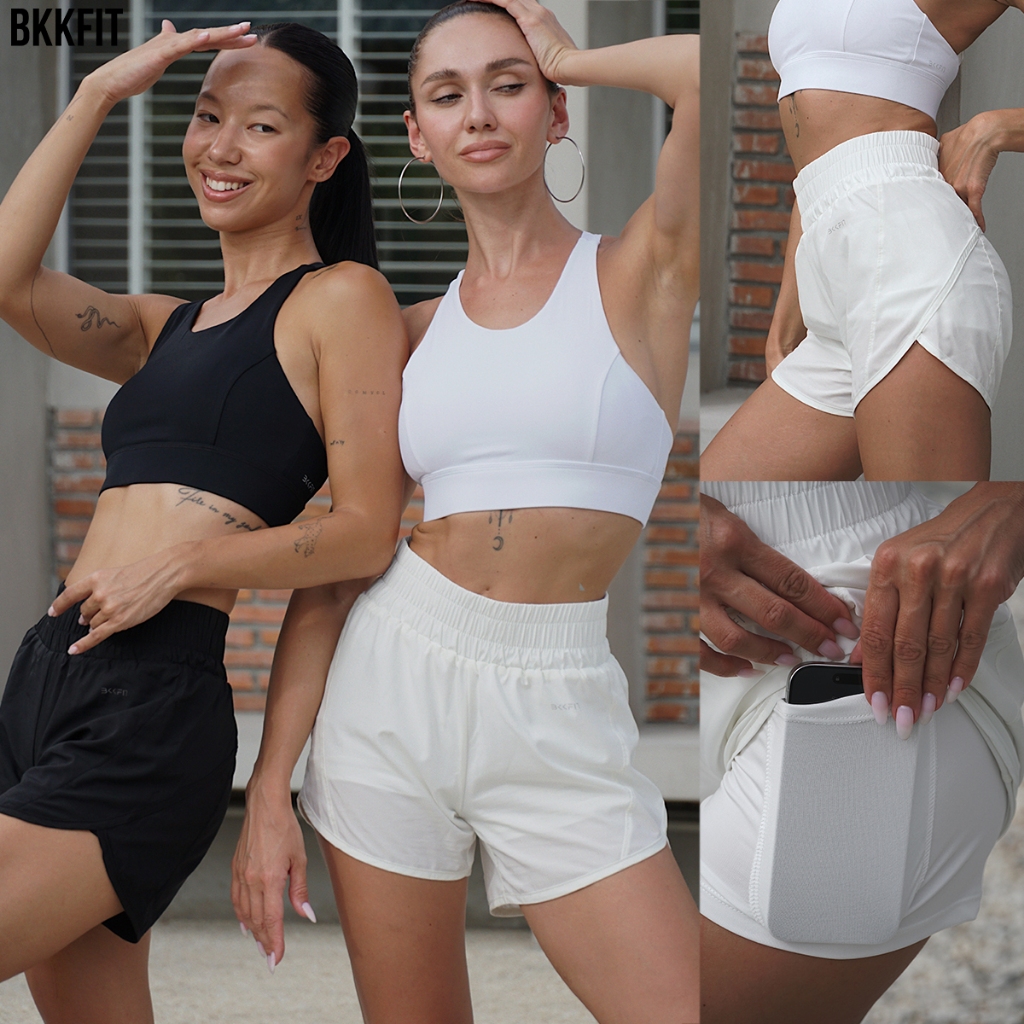 BKKFit Running Shorts กางเกงวิ่งขาสั้นมีซับใน
