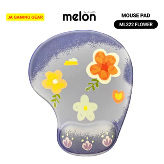 แผ่นรองเม้าส์ รองข้อมือ Melon ML-322, ML222, ML-321 Mousepad แบบ มีที่รองข้อมือนุ่มๆ