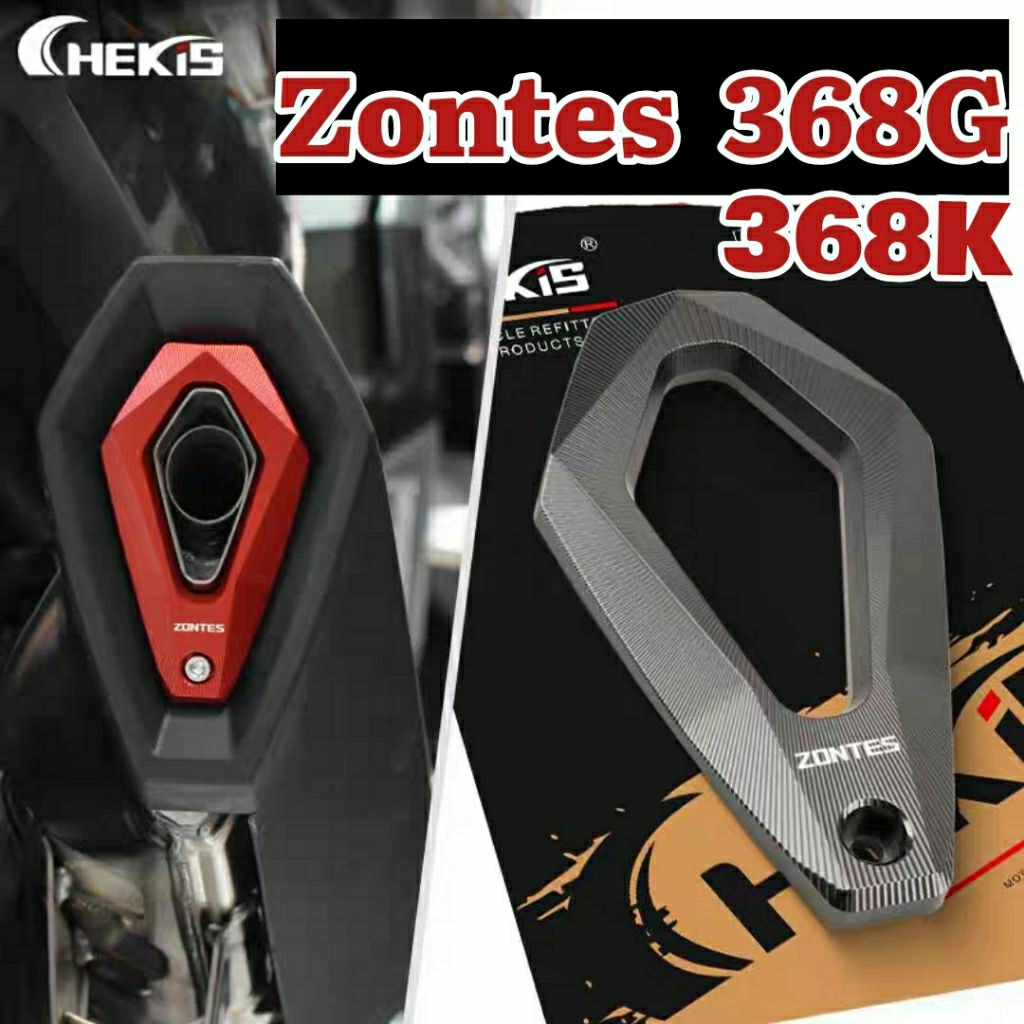 ครอบปลายท่อ สำหรับ zontes 368G ,368K ,368D ,368E ของแท้ วัสดุพรีเมี่ยม 🇹🇭 พร้อมส่ง