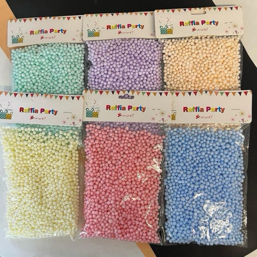 (ยกโหล 12 ชิ้น) No.253 เม็ดโฟมสี โฟมสี กันกระแทก คละสี ใช้สำหรับใส่เพื่อกันสินค้าชำรุด หรือใส่เพื่อปกปิดสินค้า