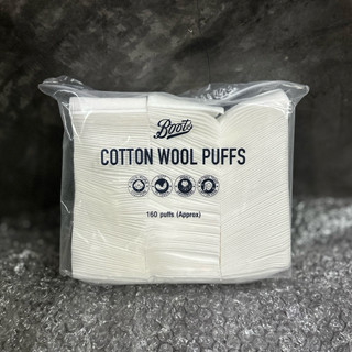 Boots Cotton Wool Puffs บู๊ทส์ คอทเทิน วูล พัฟส์ สำลีบู๊ทส์ 160 แผ่น 100 แผ่น