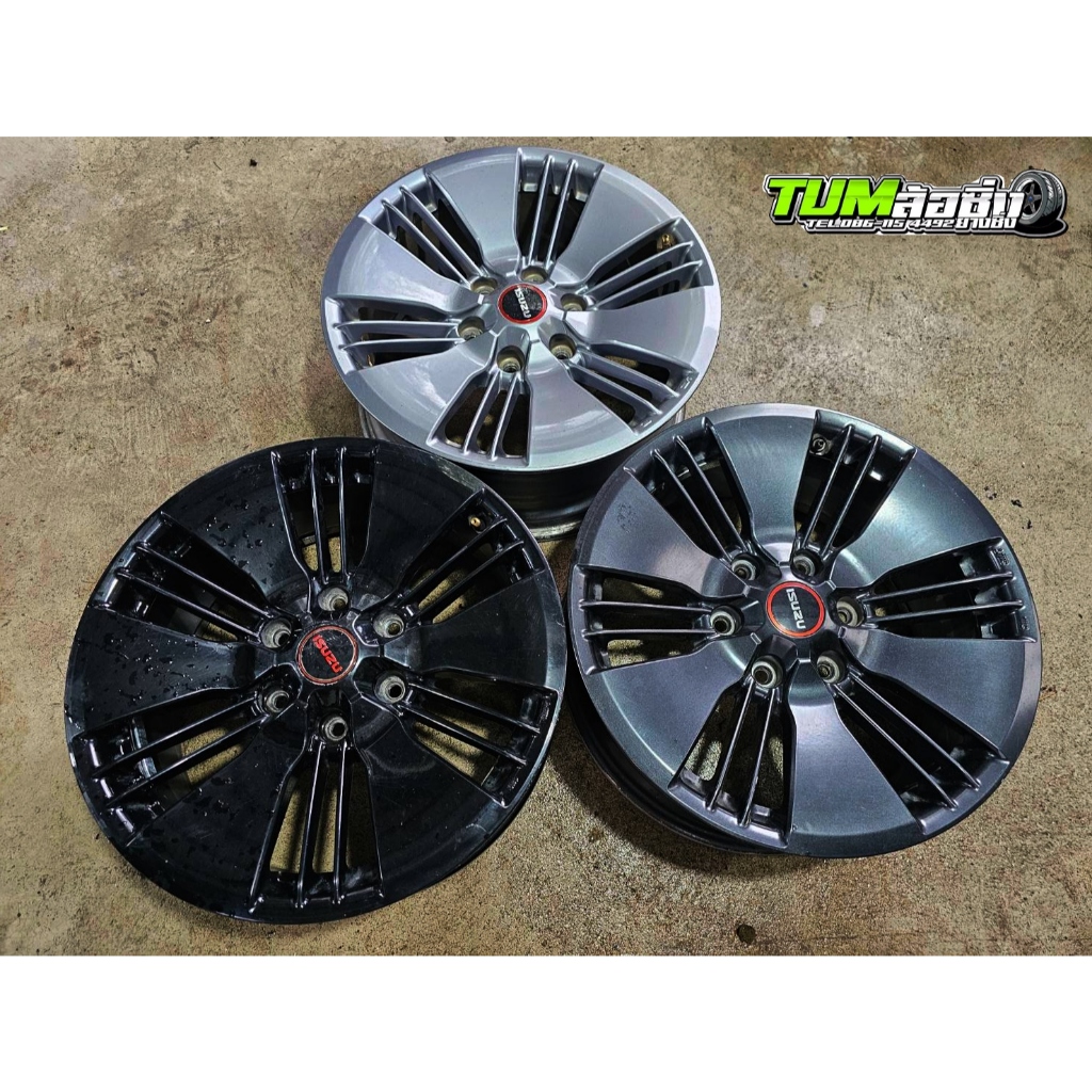 ล้อแม็กซ์ อีซูซุดีแม็ก  isuzu d-max Hi-lander 2020  ขอบ18 แท้ถอด มี 3 รุ่น (ผ่านการใช้งาน) ราคาต่อ 1 วง