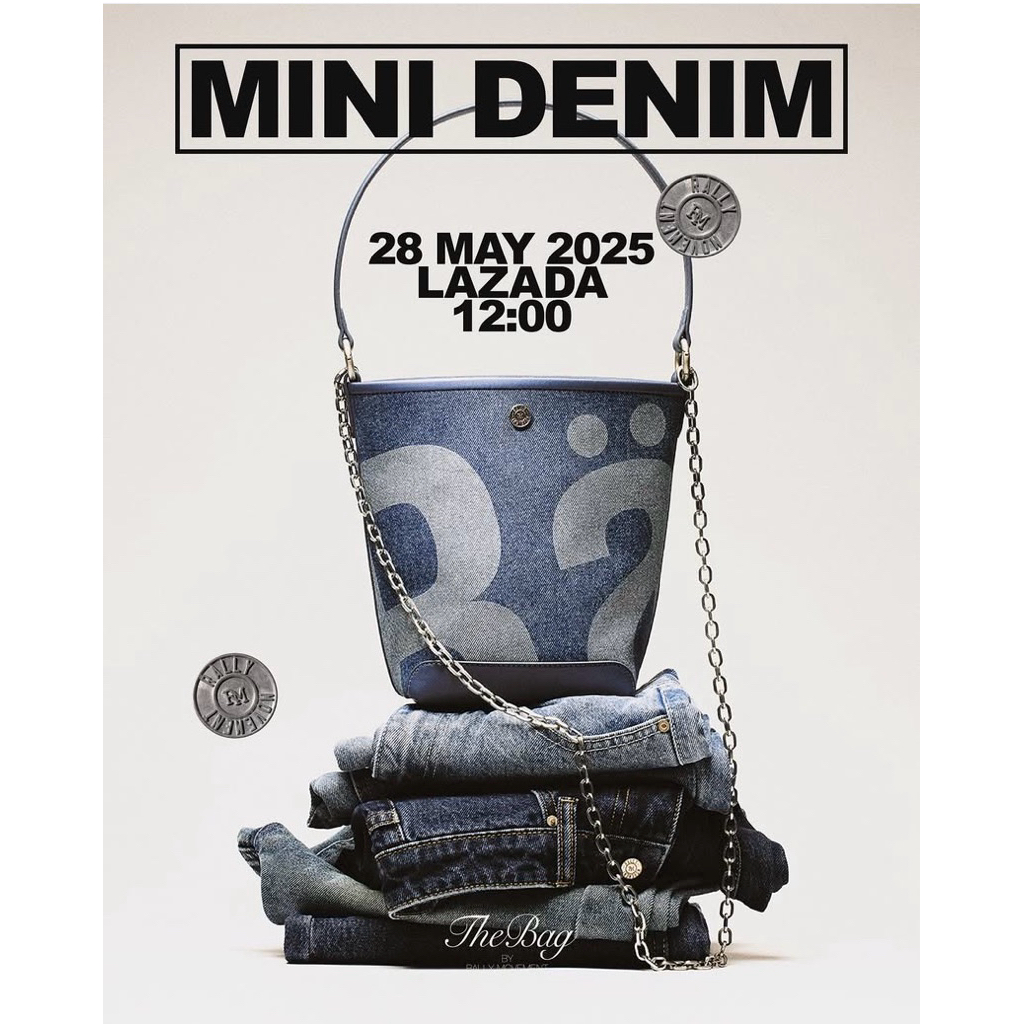 Rally The Bag Mini Denim