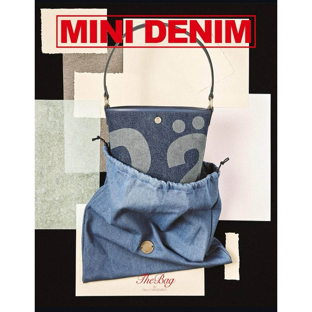 Rally the bag mini denim (พร้อมส่ง)