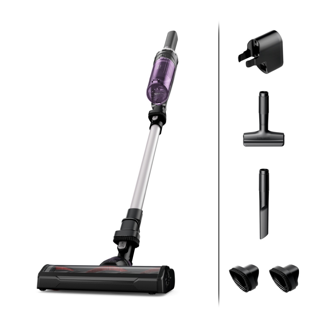 Tefal รุ่น X-Nano Essential TY1129WO เครื่องดูดฝุ่นไร้สาย เบา 1 กก. แบต 16.8V ใช้ต่อเนื่อง 40 นาที