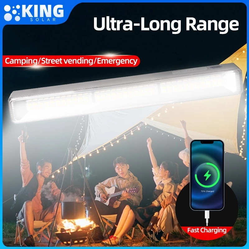 KING ไฟแคมป์ปิ้ง 7500mAh ไฟเต้นท์ ไฟอัจฉริยะ โคมไฟเต้นท์ แสง LED ปรับระดับได้ ไฟเดินป่า light camping ไฟฉุกเฉิน led น้ำห thumbnail 4