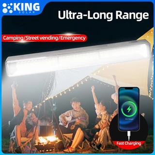 KING ไฟแคมป์ปิ้ง 7500mAh ไฟเต้นท์ ไฟอัจฉริยะ โคมไฟเต้นท์ แสง LED ปรับระดับได้ ไฟเดินป่า light camping ไฟฉุกเฉิน led น้ำห