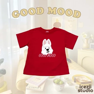 icezii.studio เสื้อยืด เบบี้ที รุ่น HAPPY LIFE