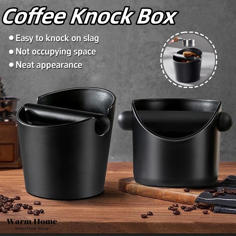 Coffee Knock Box❤️‍🔥ถังเคาะกากกาแฟ ถังทิ้งกากกาแฟ พลาสติก ABS ถังกากกาแฟ กล่องเคาะกากพลาสติก