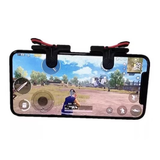 ส่งจากไทย SHOOTING TAP จอยยิง ปุ่มช่วยยิง เกมส์มือถือRules of Survival ,PUBGBUG2 จอยเกมPubg จอยยิง ปุ่มช่วยยิง เกมส์1คู่