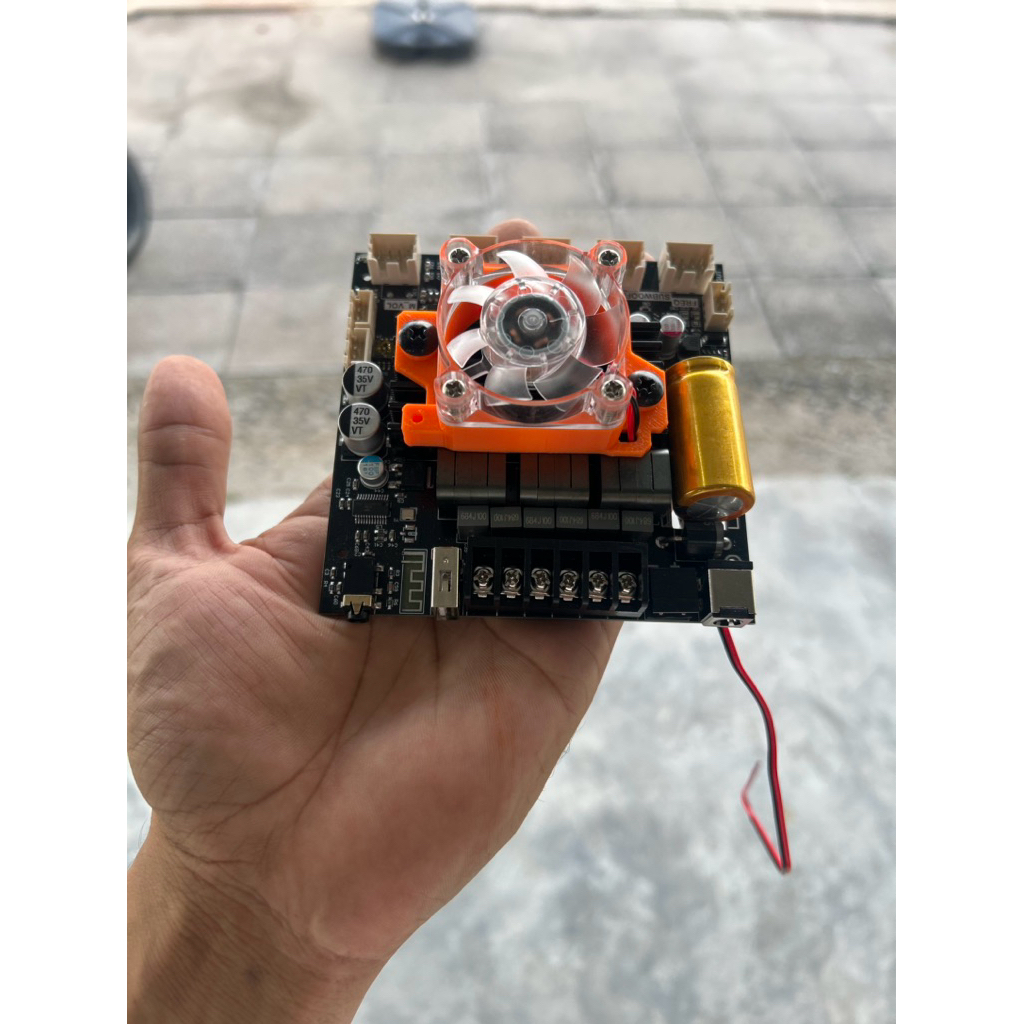 ฐาน3DยัดพัดลมTb21,st21แถมน๊อตครบพัดลม24v