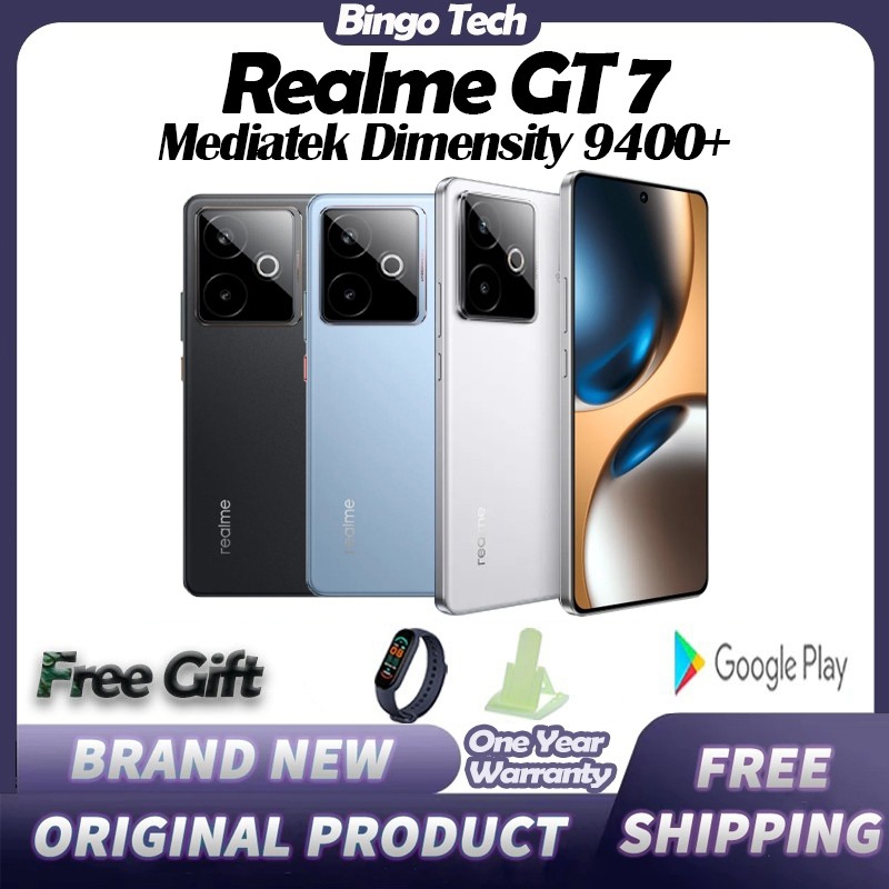 Realme GT 7 Mediatek Dimensity 9400+ 6.8 inch 7200mAh 100W Fast Charging Realme Gaming Phone GT 6