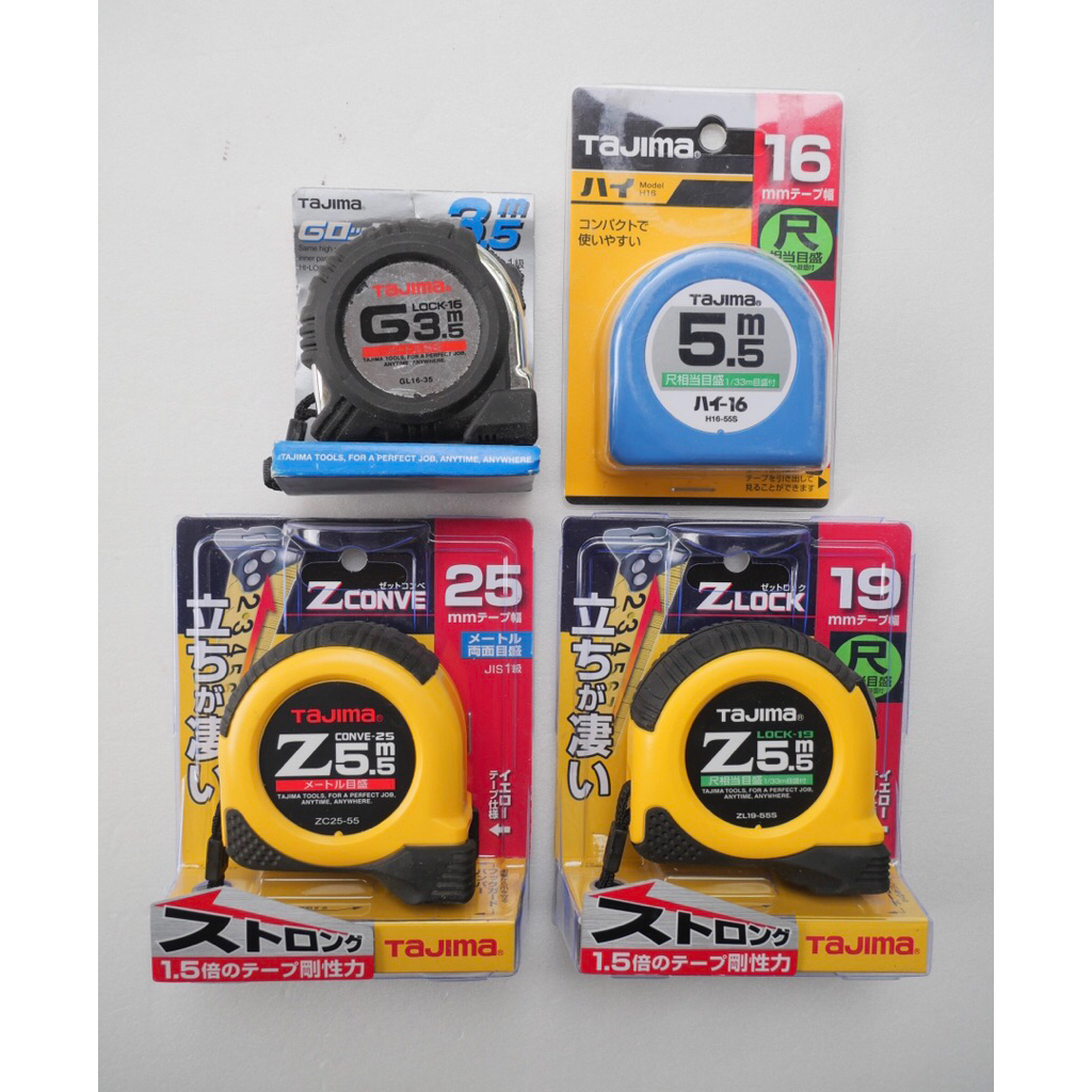 ตลับเมตร tajima 4 แบบ