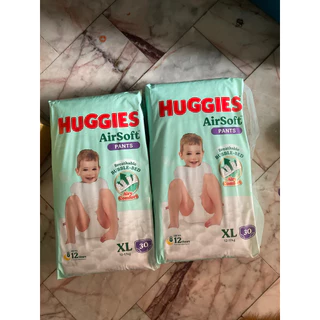 Huggies Air Soft กางเกงผ้าอ้อมฮักกี้ส์แอร์ซอฟท์