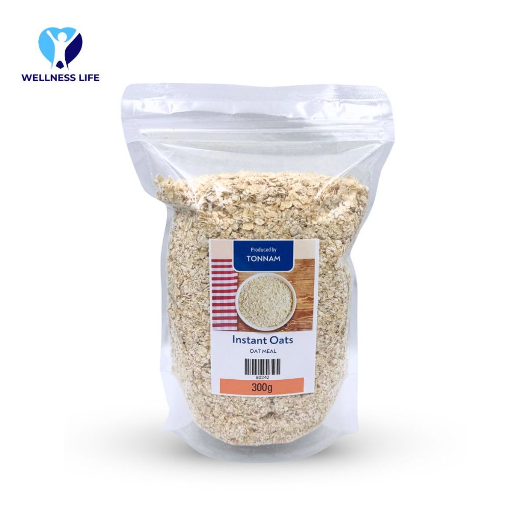 ข้าวโอ๊ต ชนิดบดละเอียด 300 กรัม ข้าวโอ๊ตพร้อมทาน Instant Oats 300g