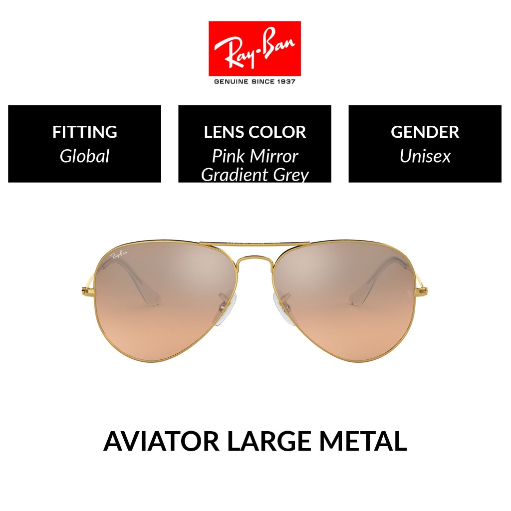 Ray-Ban Aviator Large Metal - RB3025 001 3E - แว่นกันแดด