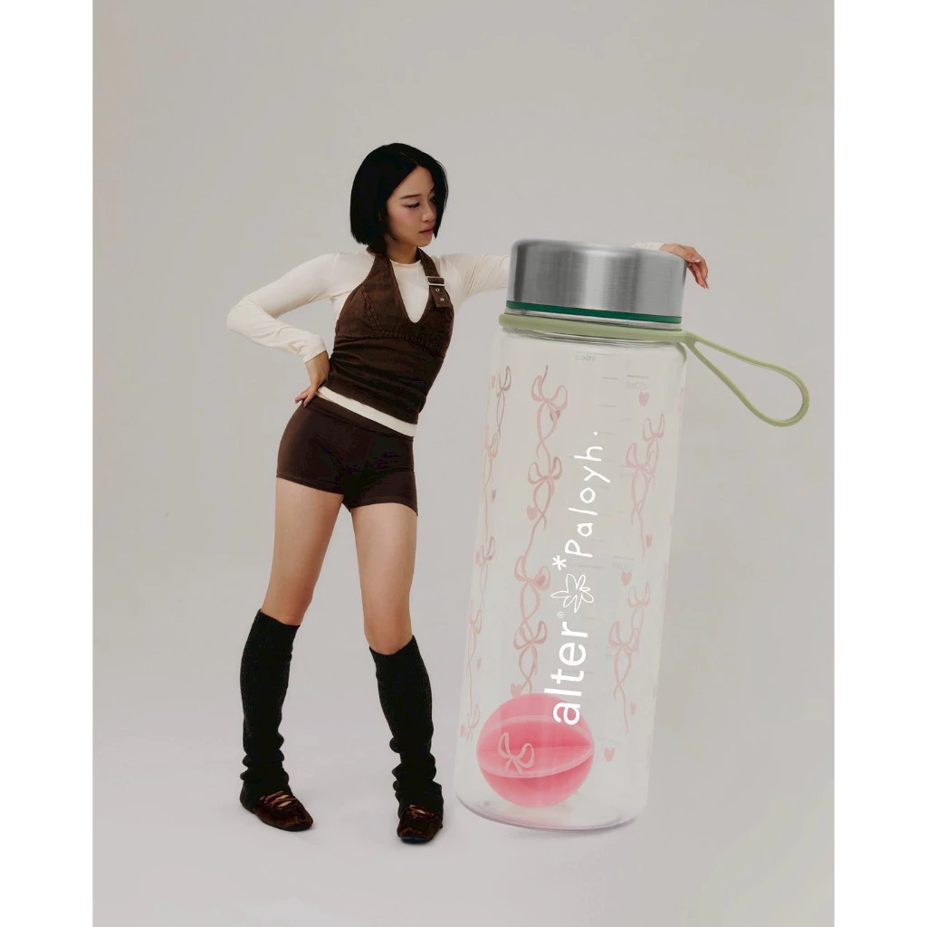 Alter x PaloyH Bow Shaker : โบว์เชค แก้วเชคโปรตีน โปรตีนพืช 500ml thumbnail 3
