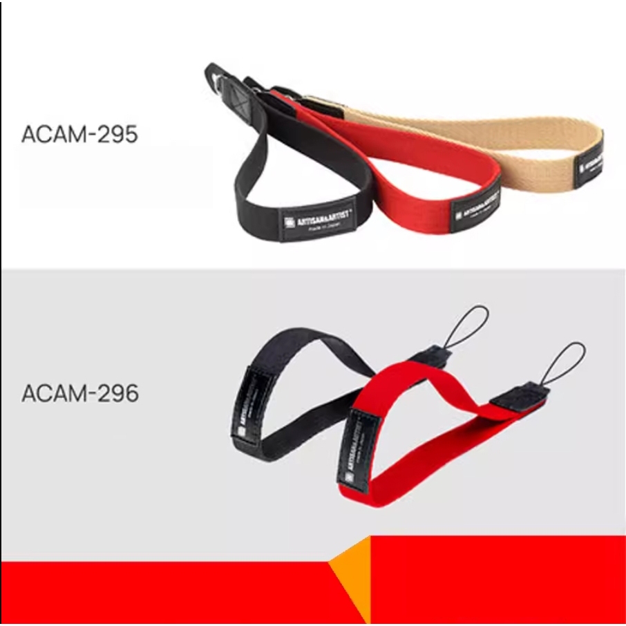 ( ใช้โค๊ดลดเพิ่ม) สายคล้องมือกล้อง Artisan & Artist ACAM-295 / ACAM-296 ของแท้จากญี่ปุ่น 🇯🇵 | สายคล้องข้อมือกล้องฟิล์ม