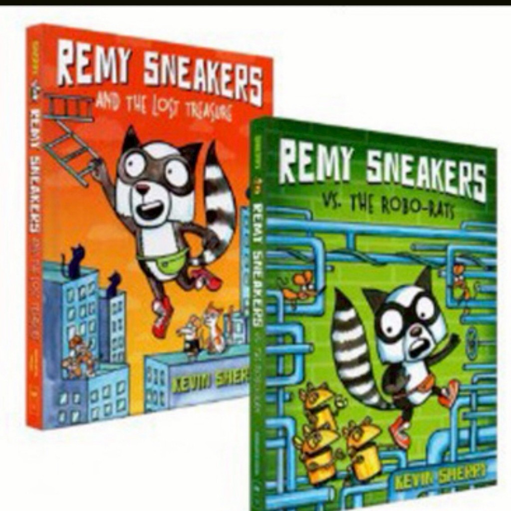 พร้อมส่ง Remy Sneakers ปกบาง หนังสือการ์ตูนภาษาอังกฤษ หนังสือเด็กภาษาอังกฤษ Comic book