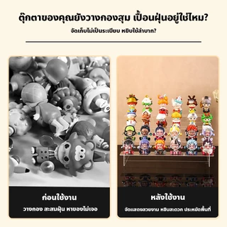 FYP ชั้นวางโมเดลอะคริลิค 29/35/40cm แบบ 5/4/3 ชั้น สำหรับแต่งบ้าน วางโชว์ของสะสม ติดตั้งง่าย ทนทาน