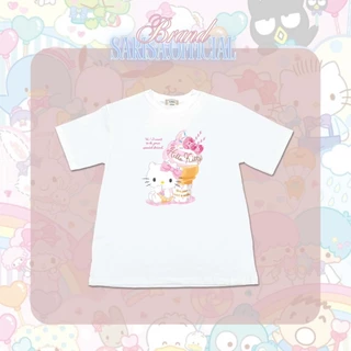 เสื้อยืด sanrio งานป้าย SARISA ทรงโอเวอร์ไซส์