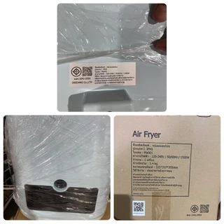Yotex หม้อทอดไร้น้ำมัน AirFryer 8 ลิตร ทอดเร็ว 1500W หม้ออบลมร้อน ดีไซน์แบบหมุนคู่ ดีไซน์มินิมอล หน้าต่างโปร่งใส