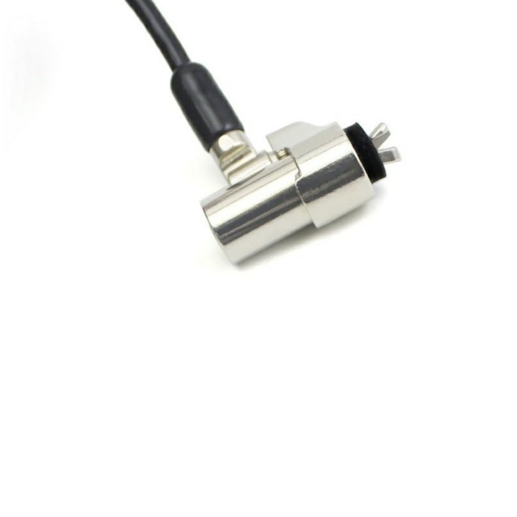 สายล็อคโน๊ตบุ๊ค สายล็อค laptop Dell แบบกุญแจ-รหัส รุ่นพรีเมียม หัวล็อคแบบ Noble Wedge (5 x 3 mm) มีรับประกัน
