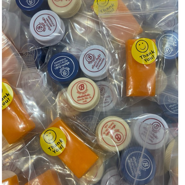 สบู่เล็ก15กรัม ครีม3ตลับ( P110 )