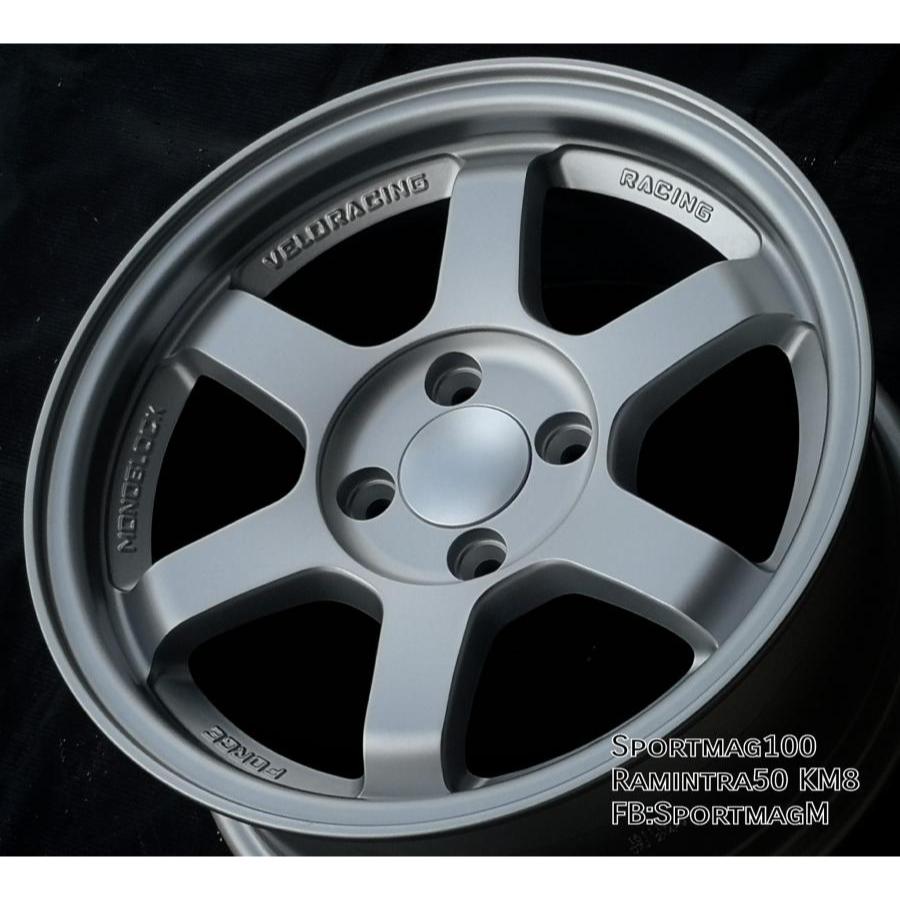 ล้อแม็ก TE37 ขอบ15นิ้ว 4รู100 ET30 สีซิลเวอร์เครียร์(ราคา 4วง)