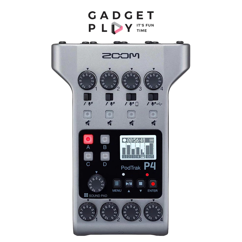 [กรุงเทพฯส่งด่วน] Zoom LiveTrak L-8 มิกเซอร์+เครื่องบันทึกเสียง พกพาได้ ใช้งาน Podcast สด